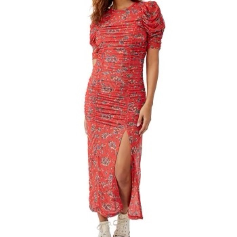 Free People Brielle Midi Dress